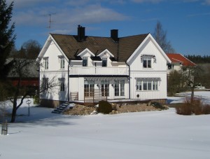 House in Winter